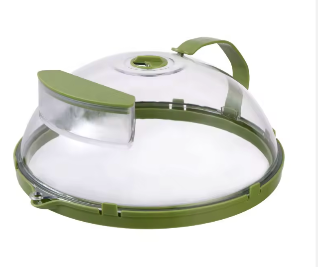 Ventilated Steam-Release Microwave Cover