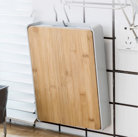 Chopping Board With Slide Container