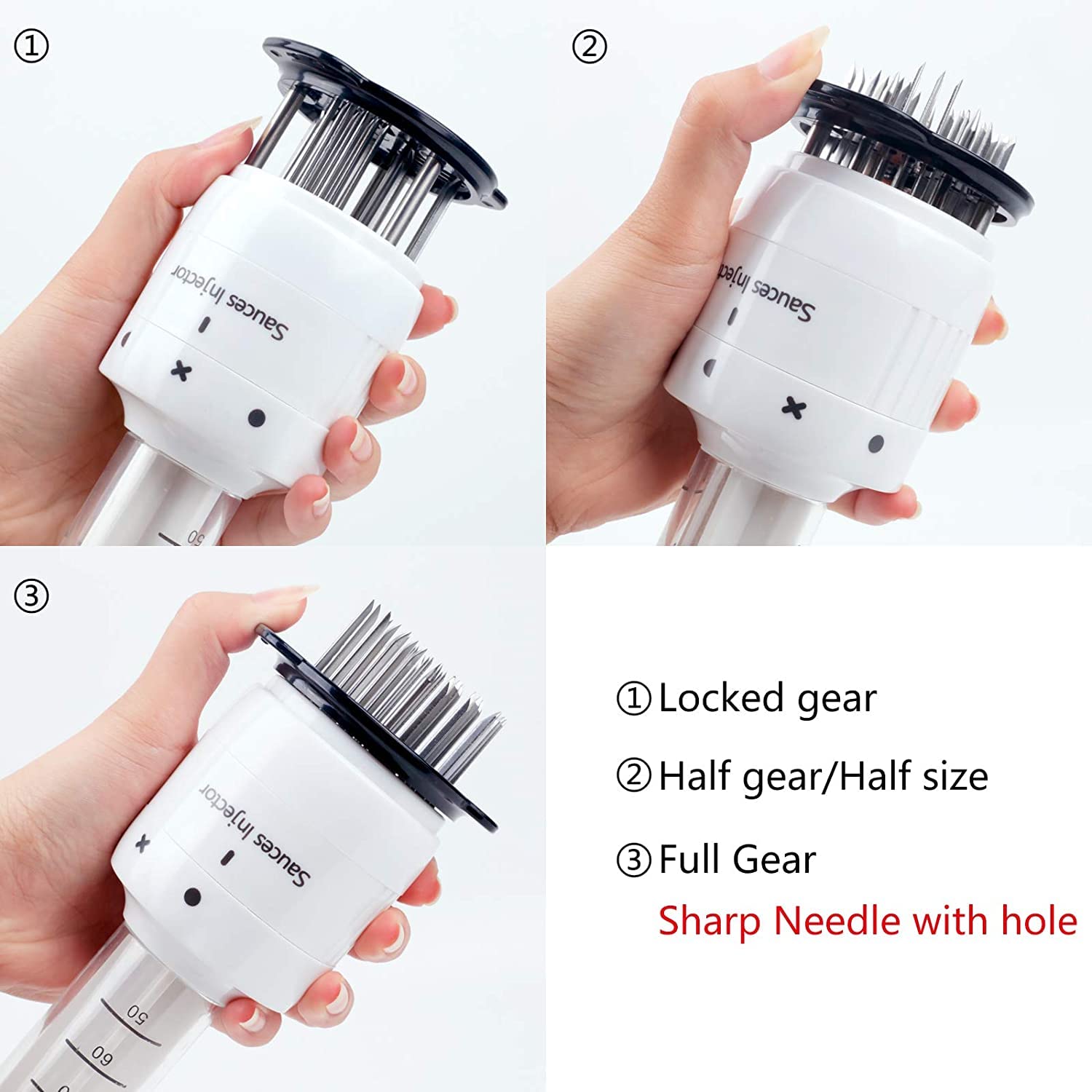 2 In 1 Meat Sauce Injector