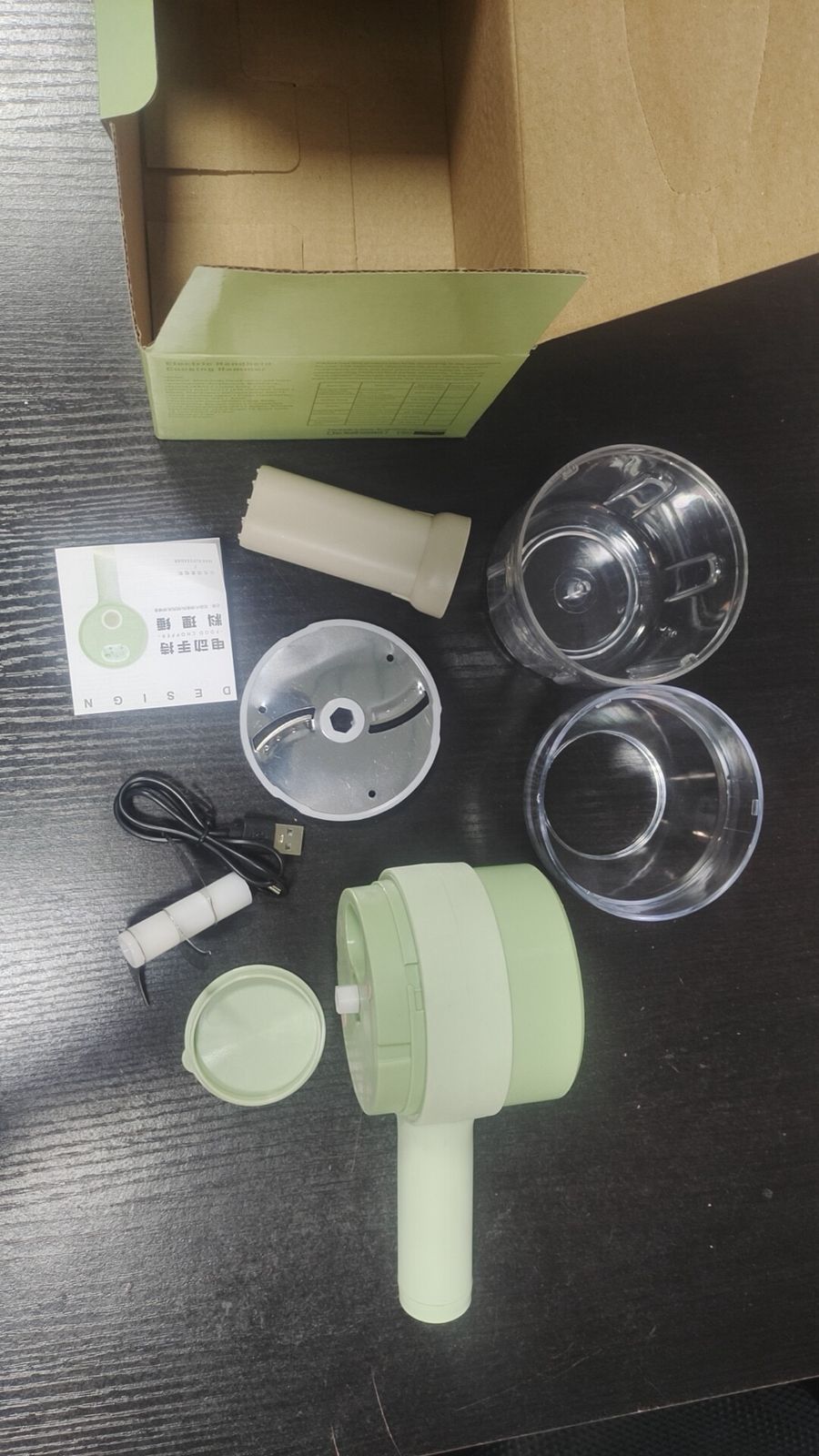 2 in 1 Portable Vegetable Slicer Blender