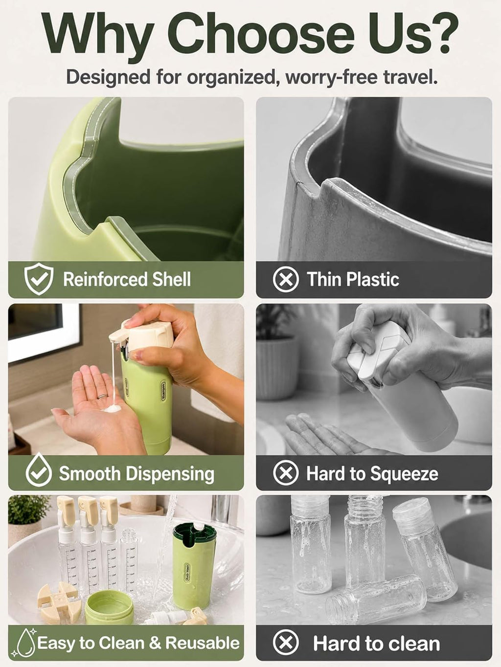 4-in-1 Travel Dispenser