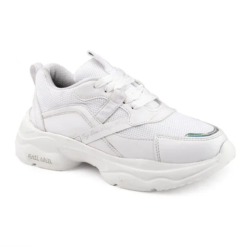 Printed Casual Wear 1408 Canvas Black Women Shoe