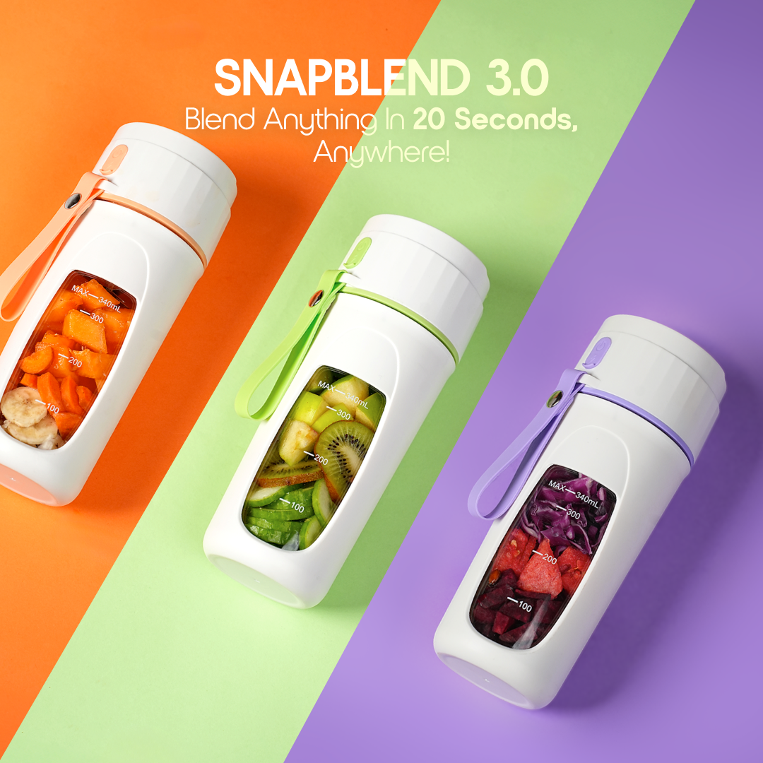 SnapBlend Portable Smoothie Blender- Green