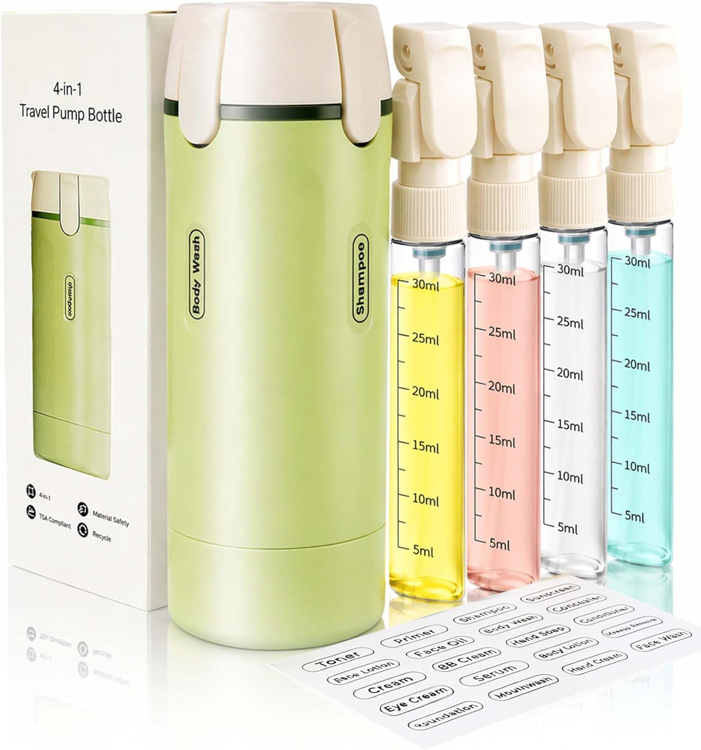 4-in-1 Travel Dispenser