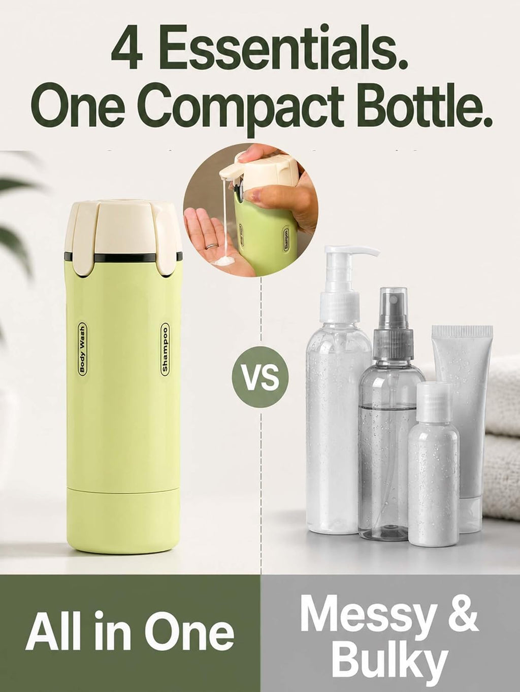 4-in-1 Travel Dispenser