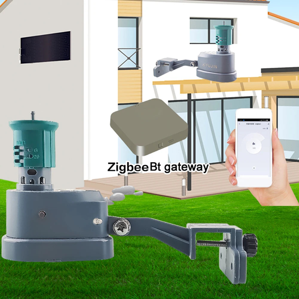 Smart Garden Hose With Wi-Fi Water Timer