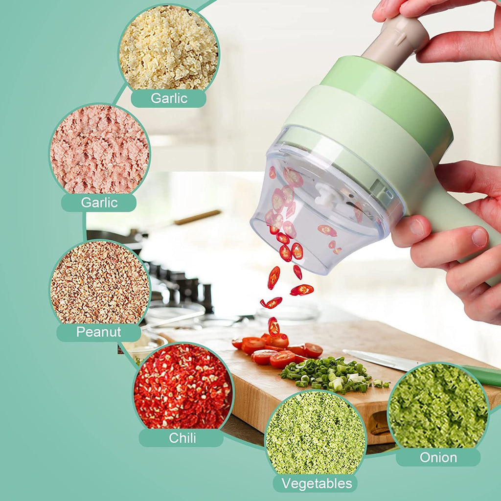 2 in 1 Portable Vegetable Slicer Blender