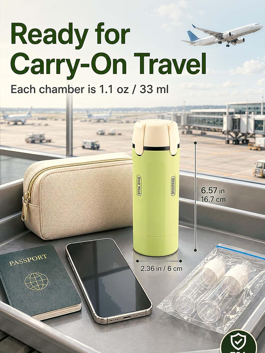 4-in-1 Travel Dispenser