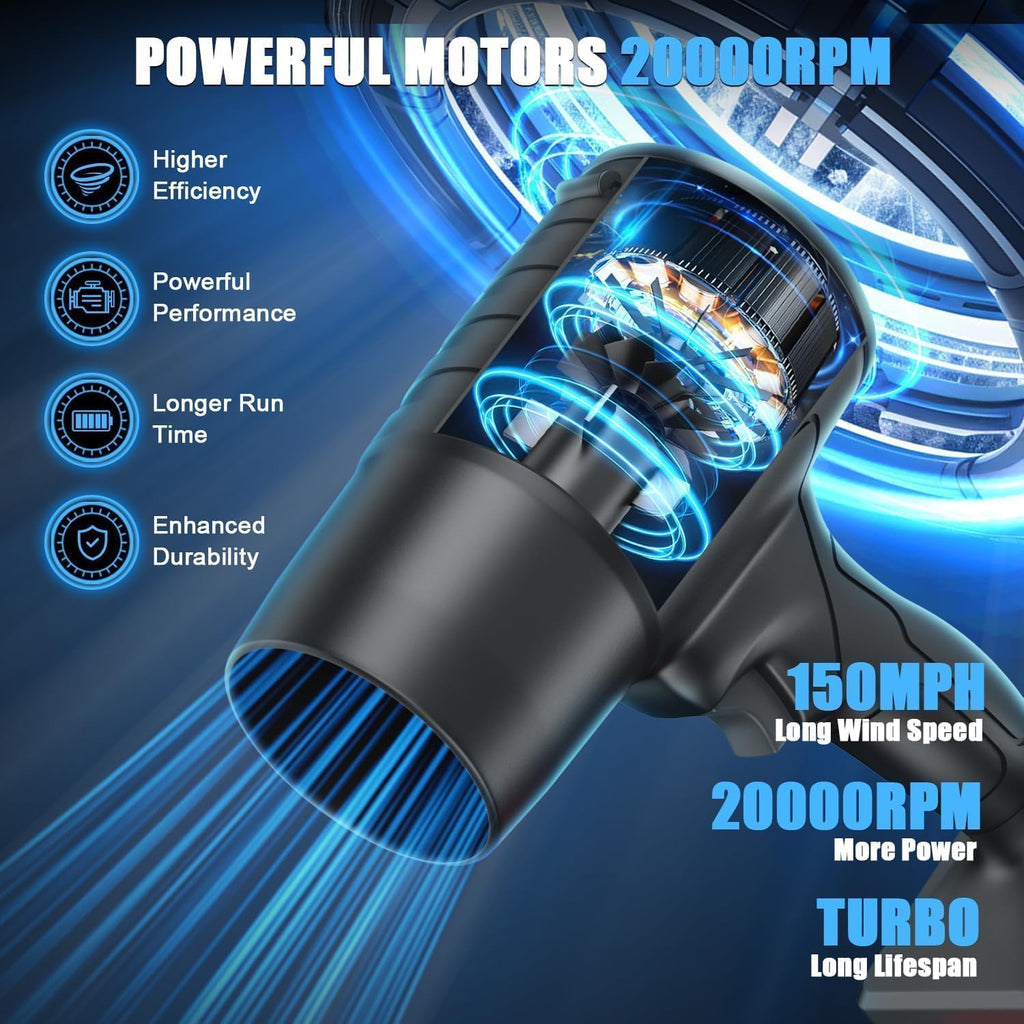 High Speed Cordless Super Power Air Duster