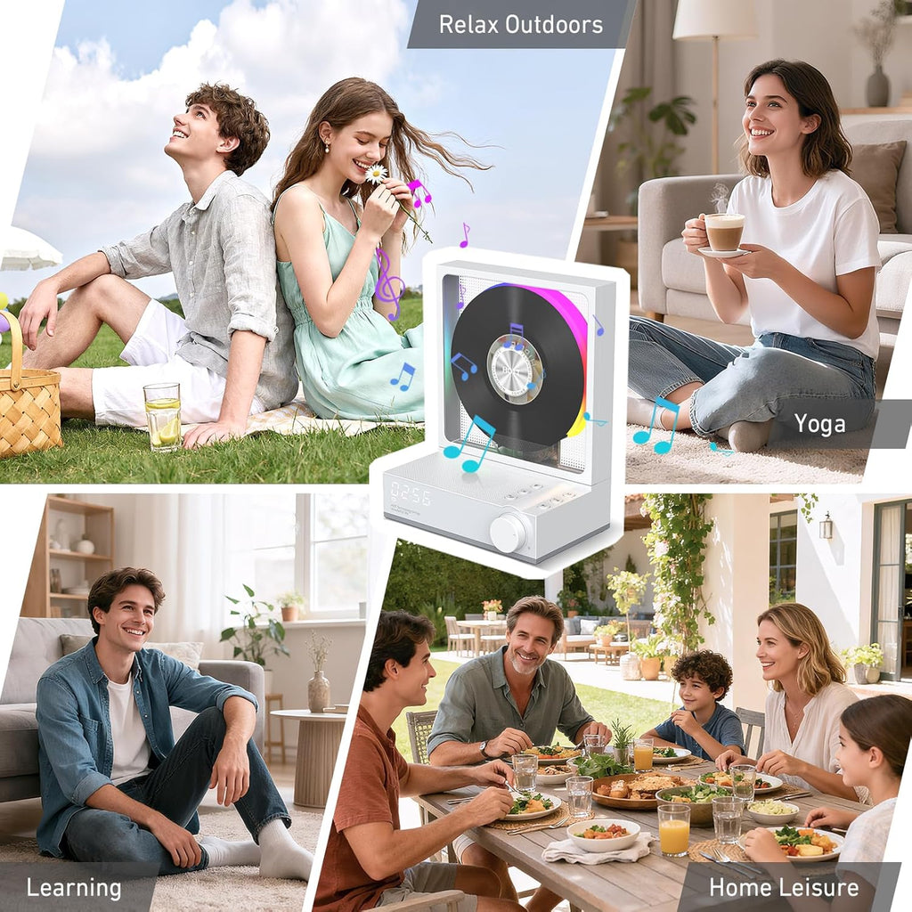 Portable Vertical CD Player