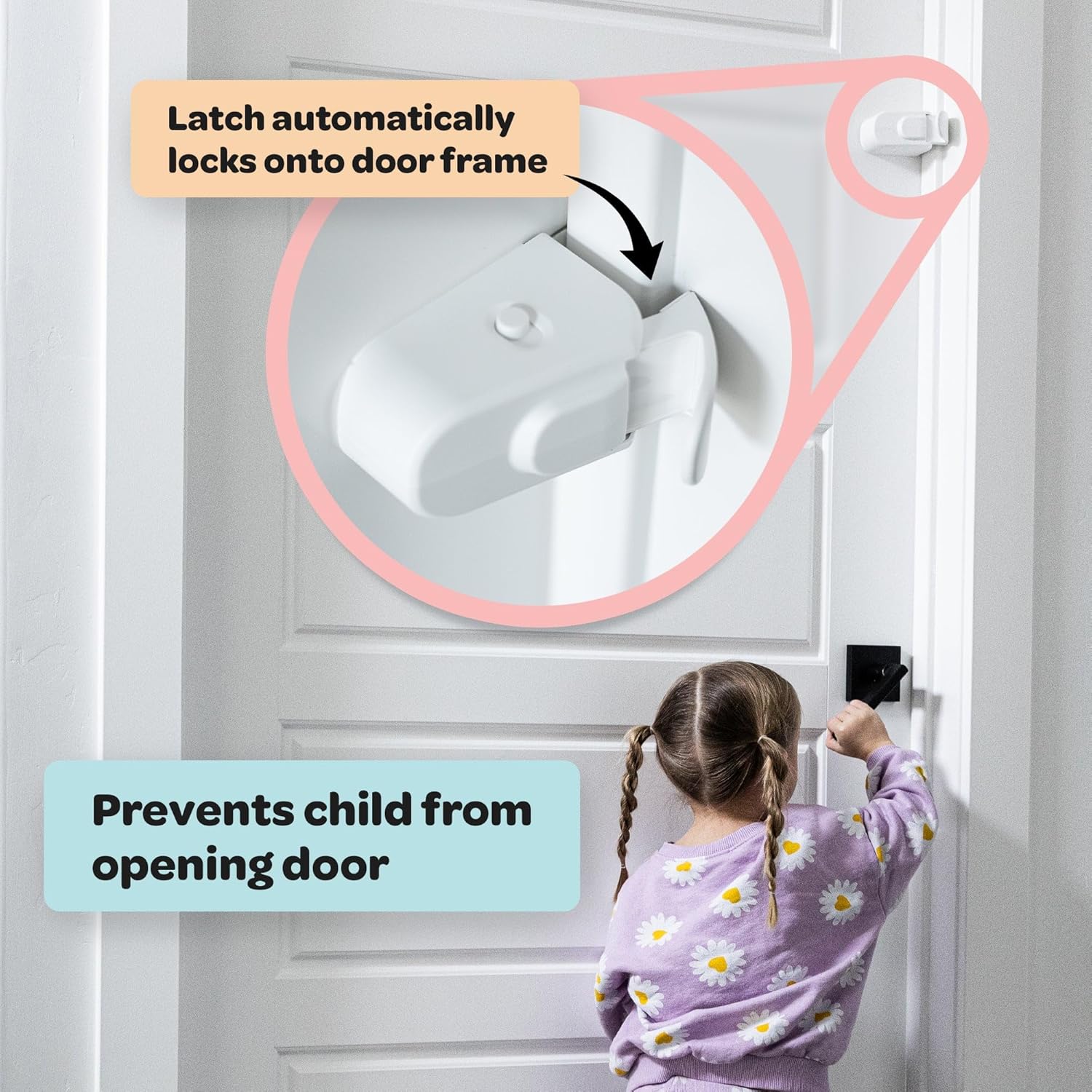 Snap-On Door Lock