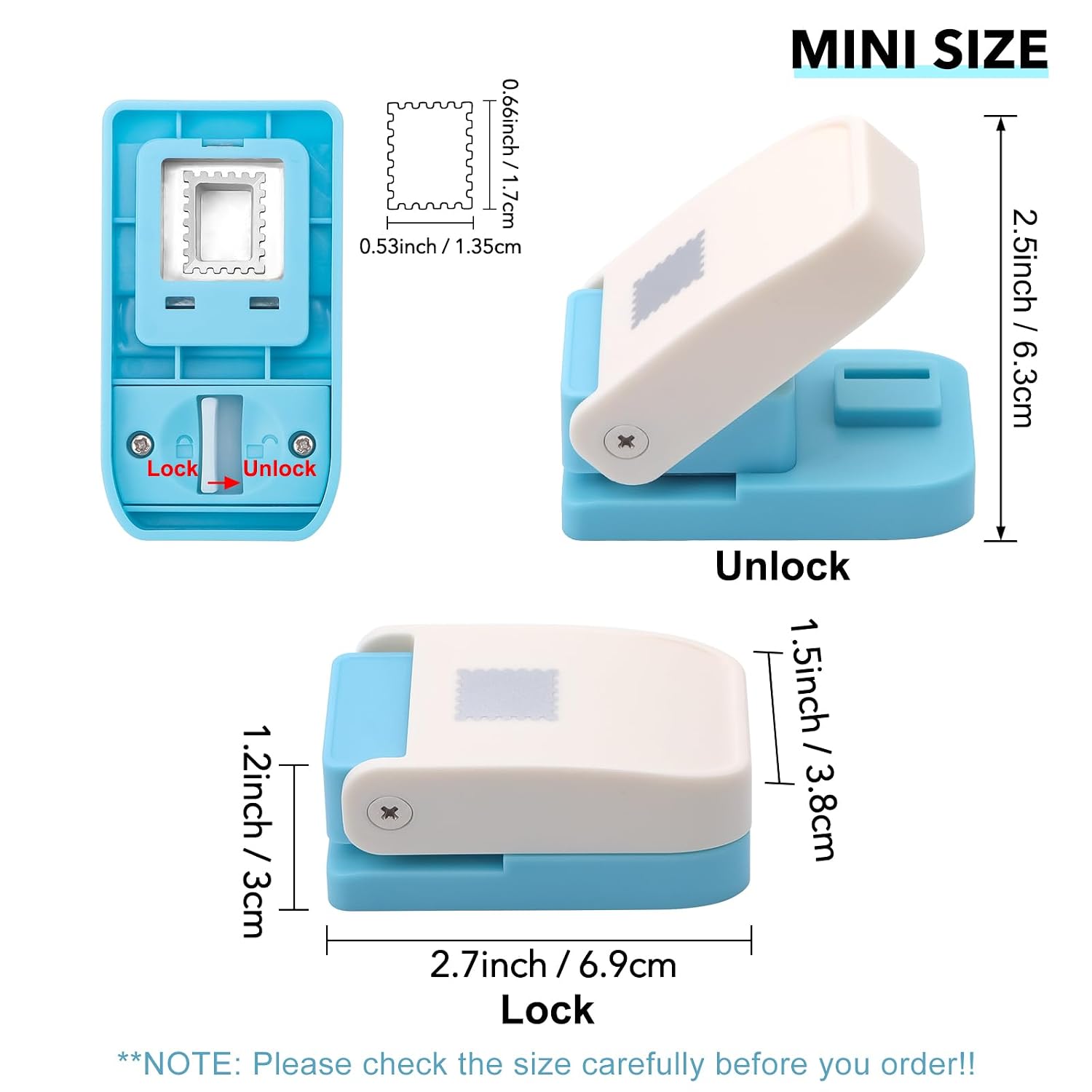 Postage Stamp Puncher