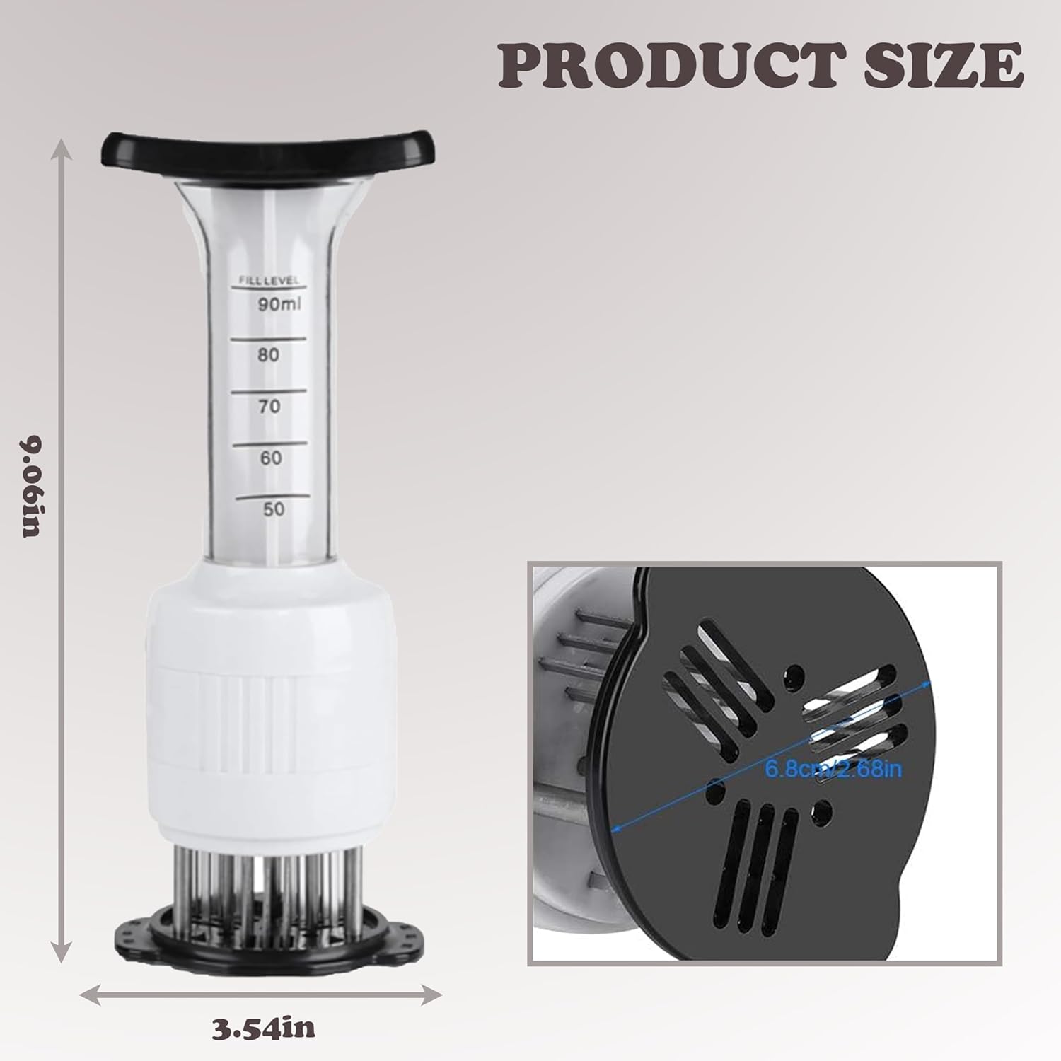 2 In 1 Meat Sauce Injector