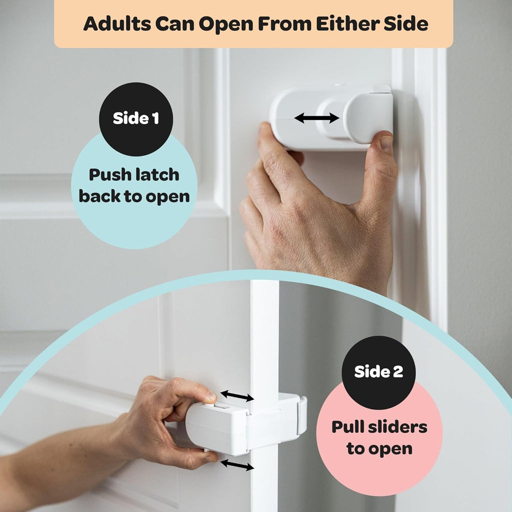 Snap-On Door Lock