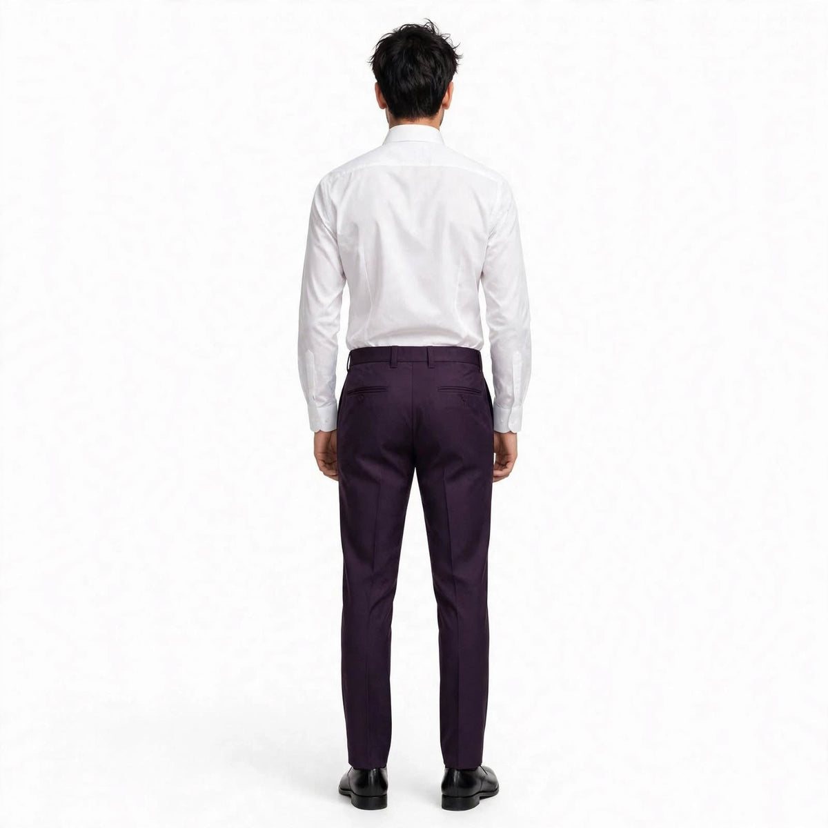 Formal Pants – Cotton Lycra Regular Fit Plain Trousers For Men