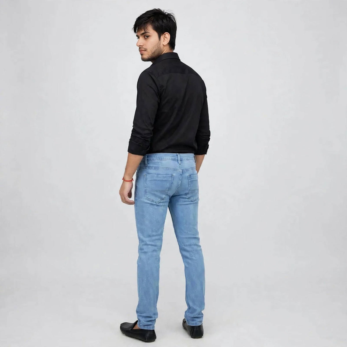 Stretchable Jeans | Straight Fit Denim Jeans For Men