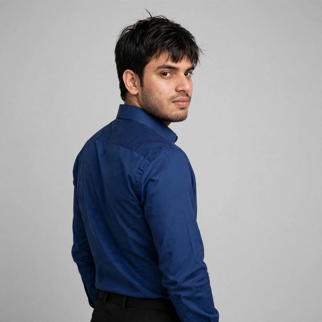 Premium Cotton Shirt – Regular Fit Full Sleeve Casual & Formal Wear For Men
