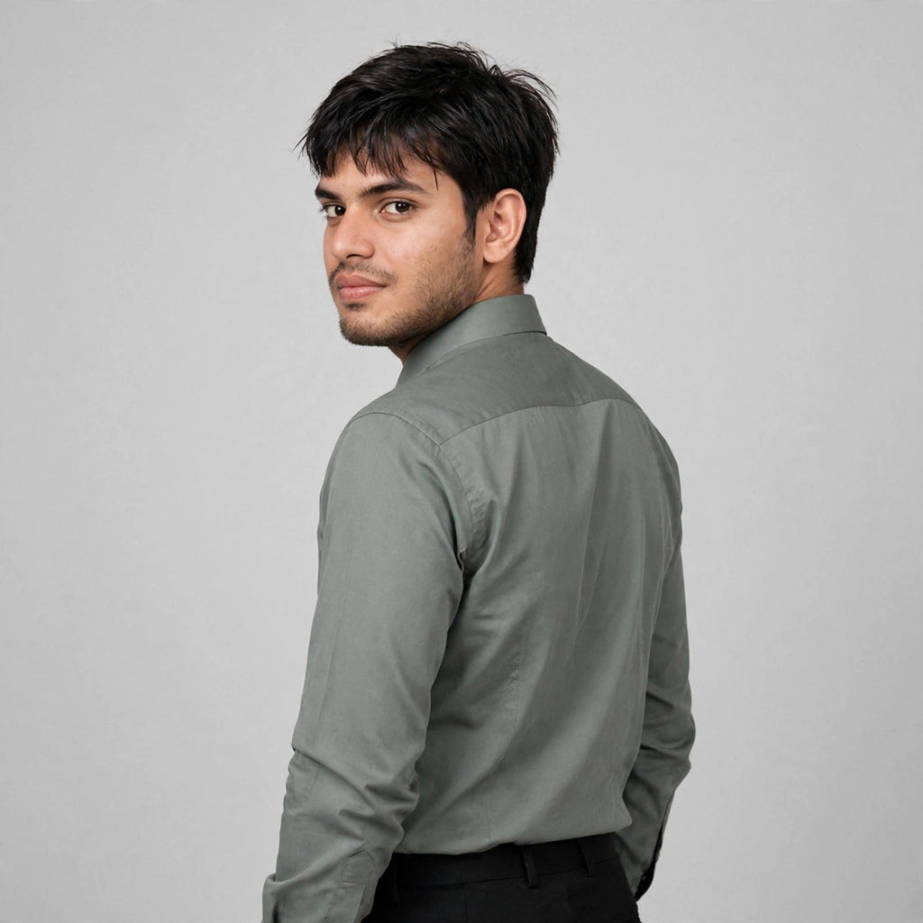 Premium Cotton Shirt – Regular Fit Full Sleeve Casual & Formal Wear For Men
