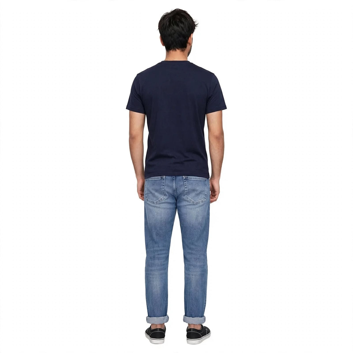 Relaxed Fit Jeans – Cotton Knitted Lycra Comfortable Casual Denim For Men