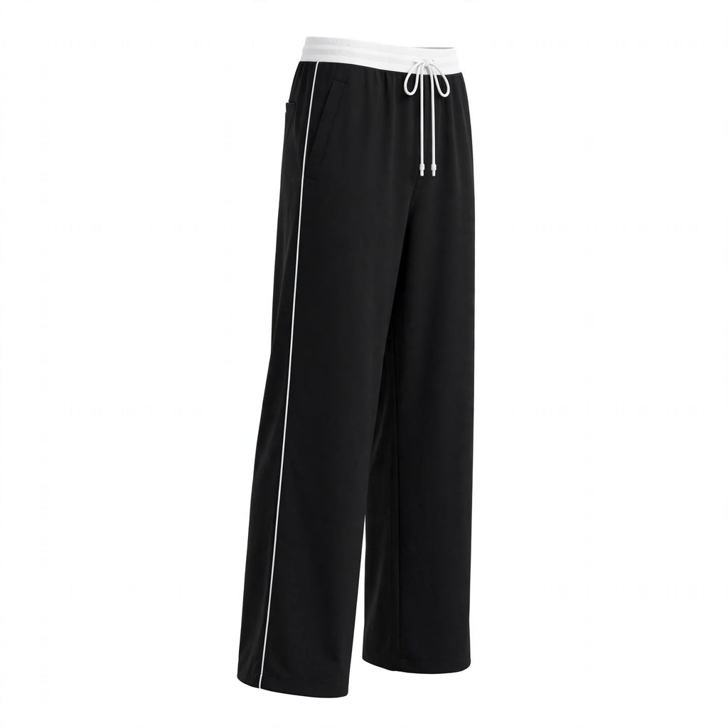 Wo Track Pants | Regular Fit Polyester Athleisure Pants For Women