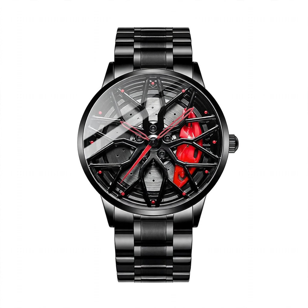 Skeleton Automatic Watch | Round Dial with Stainless Steel Strap For Men
