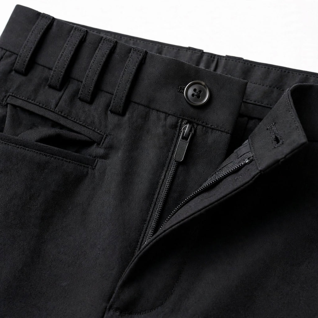 Formal Pants – Cotton Lycra Regular Fit Plain Trousers For Men