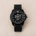Premium Analog Wrist Watch | Round Dial, Rubber Strap & Quartz Movement For Men