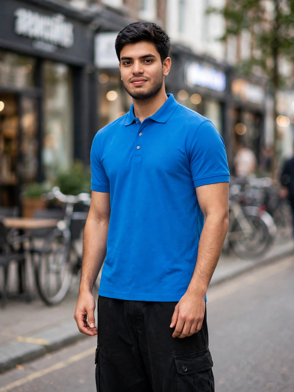 Polo Neck T-Shirt For Men