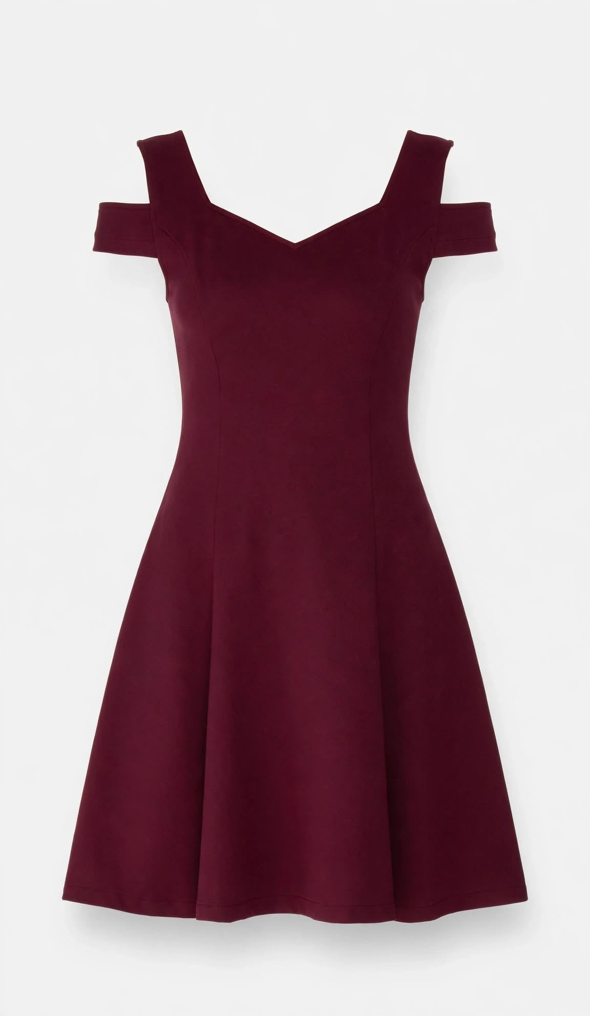 Wo Polyester Dress | Cold Shoulder Short Dress For Women