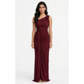 Wo Rayon Bodycon Maxi Dress | Sleeveless Off Shoulder Party Dress For Women