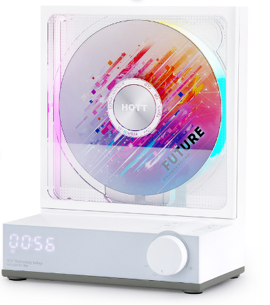 Portable Vertical CD Player