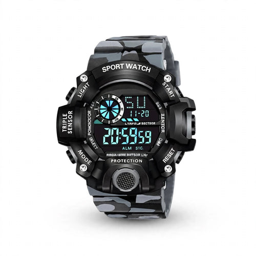 IIK COLLECTION Digital Sports Watch & Boys | Multifunctional Round Dial For Men