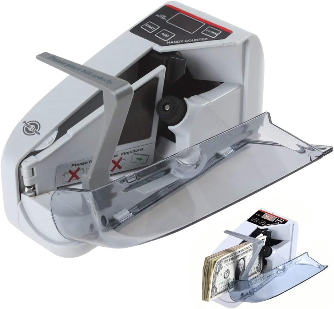 Mini Money Counting Machine With Fake Note Detector