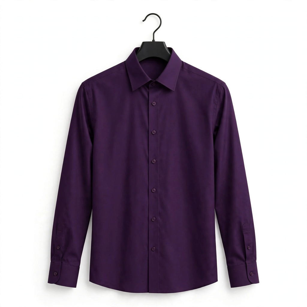 Premium Cotton Shirt – Regular Fit Full Sleeve Casual & Formal Wear For Men