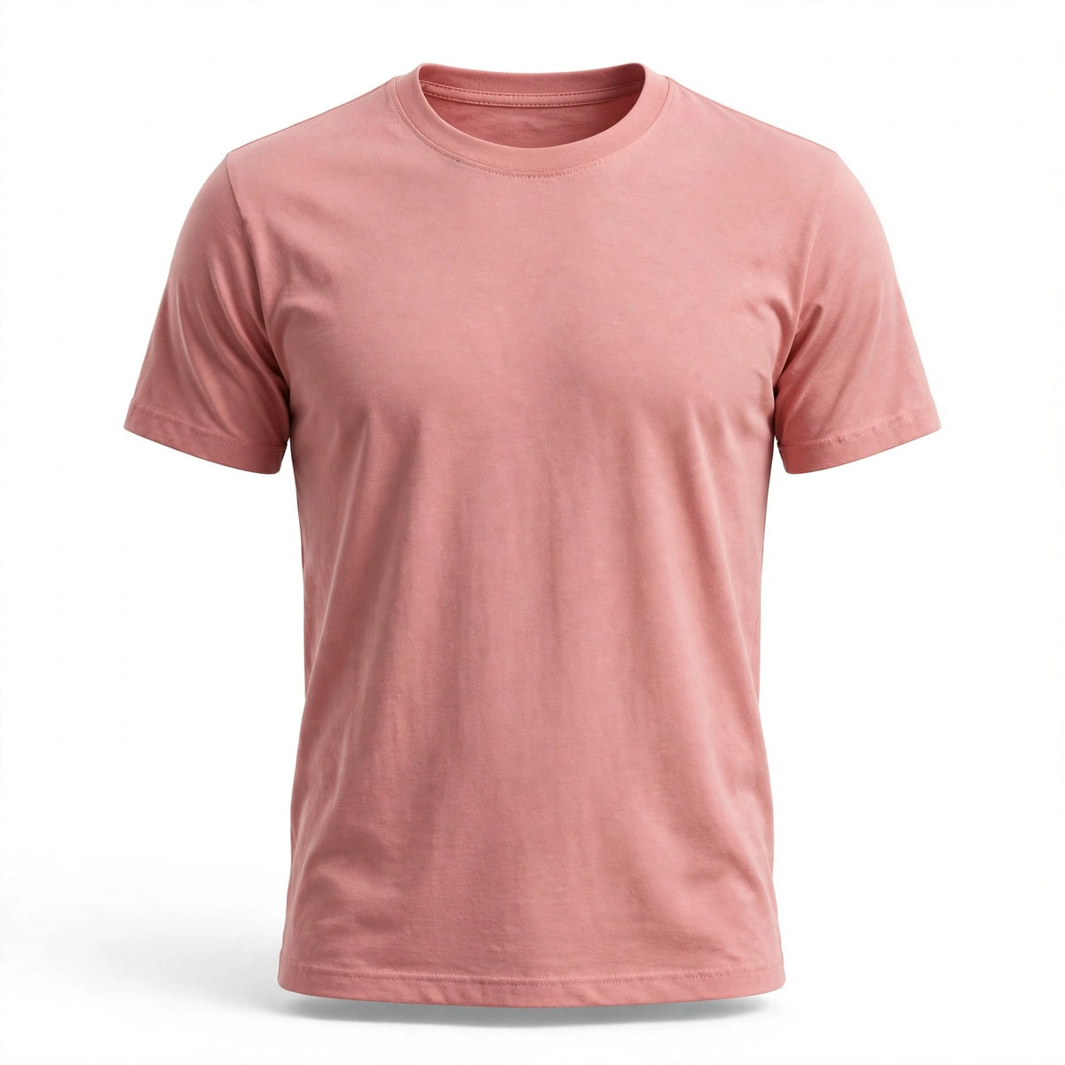 Premium Plain Cotton T-Shirt For Men