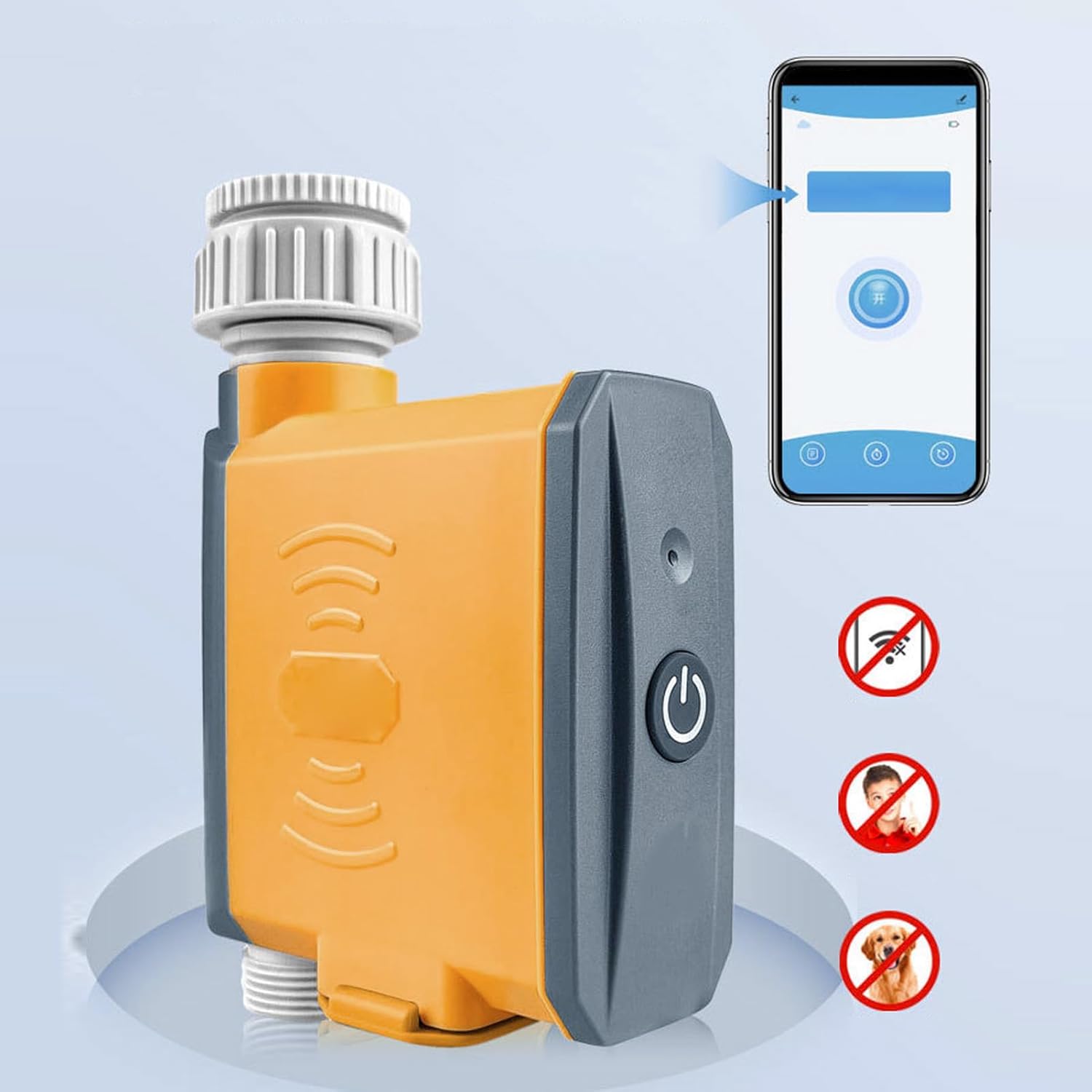 Smart Garden Hose With Wi-Fi Water Timer