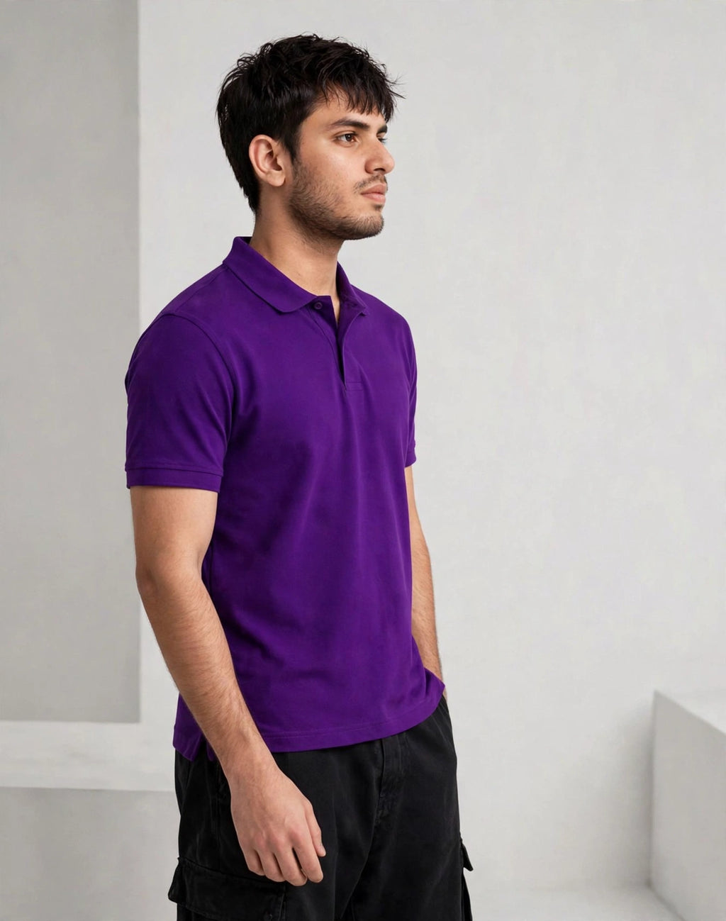 Polo Neck T-Shirt For Men