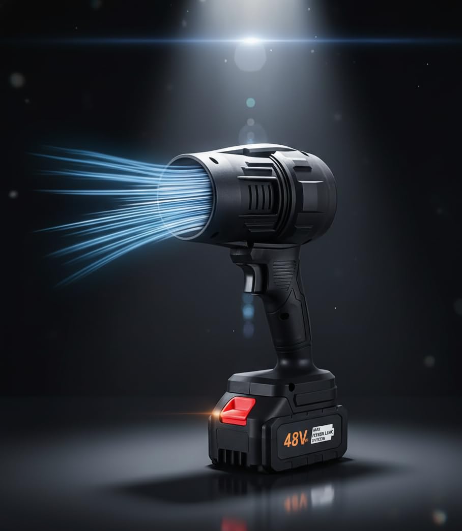 High Speed Cordless Super Power Air Duster