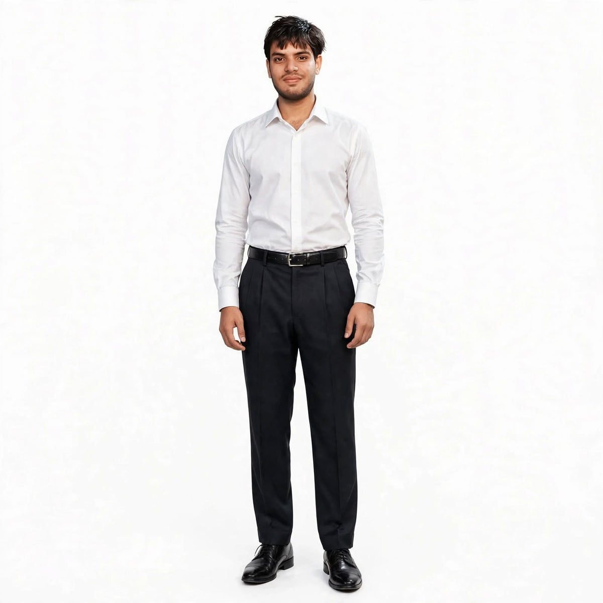 PV Formal Trouser – Polyester Regular Fit Medium Rise Plain Pants For Men