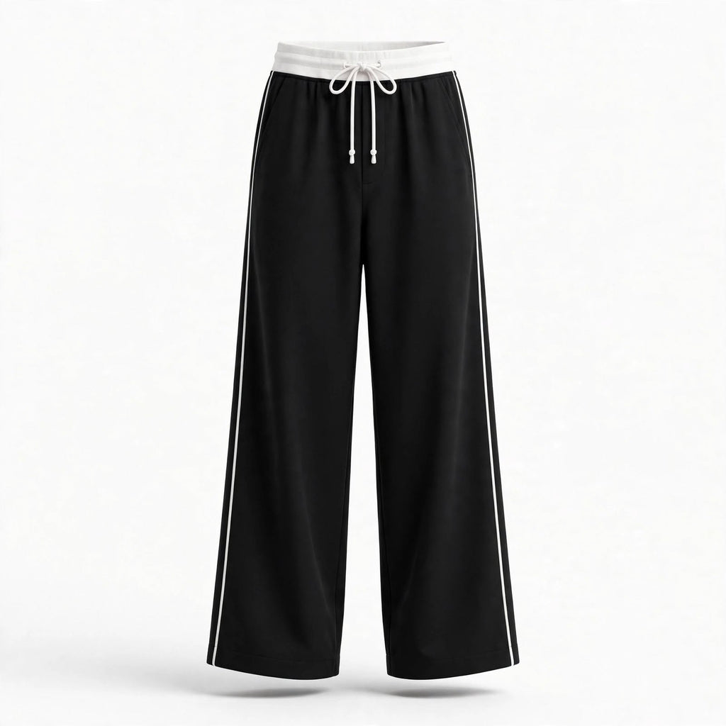 Wo Track Pants | Regular Fit Polyester Athleisure Pants For Women