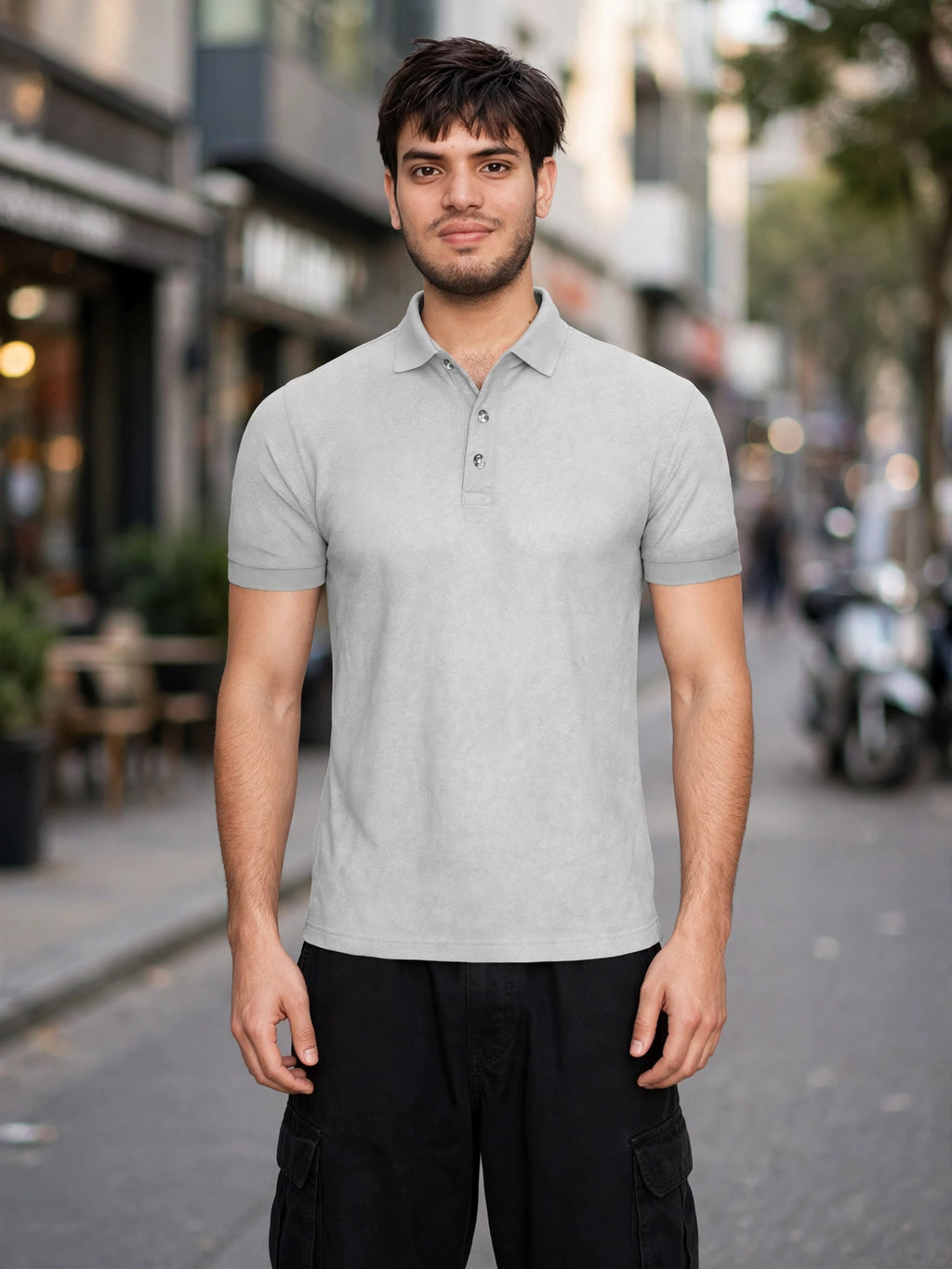 Polo Neck T-Shirt For Men