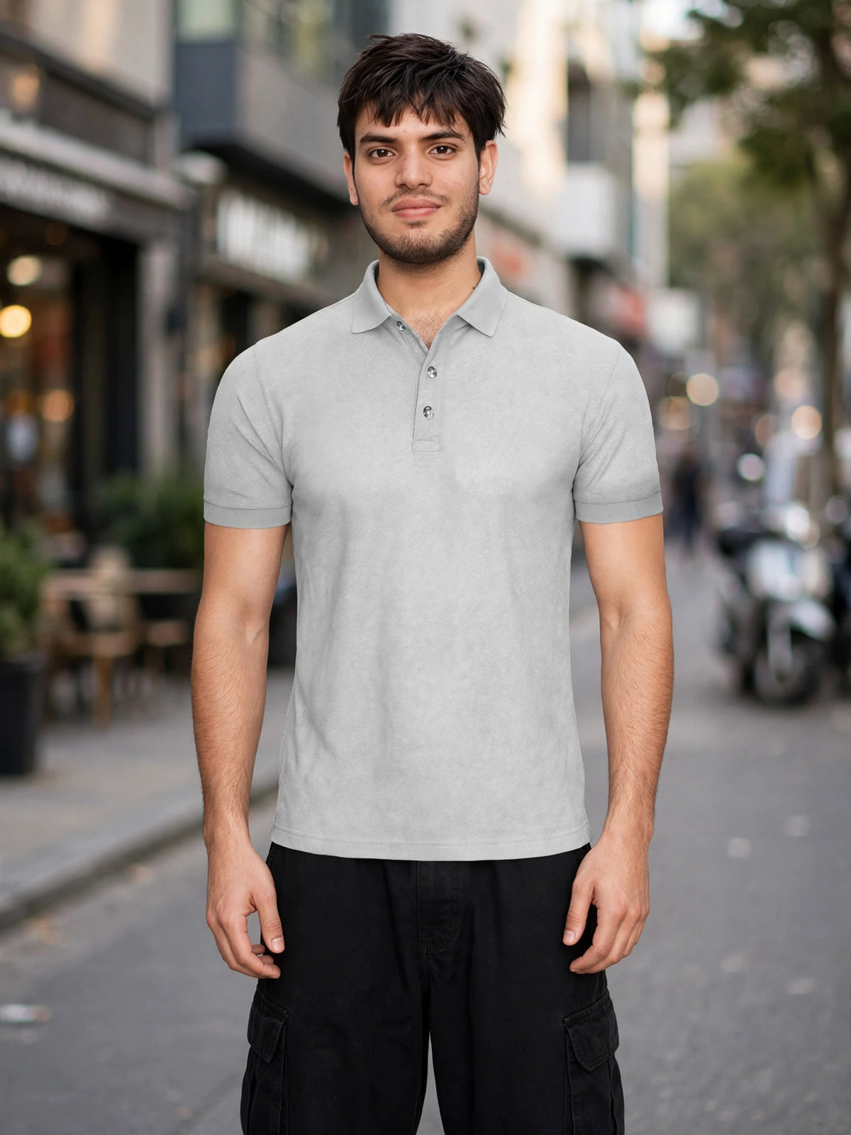 Polo Neck T-Shirt For Men