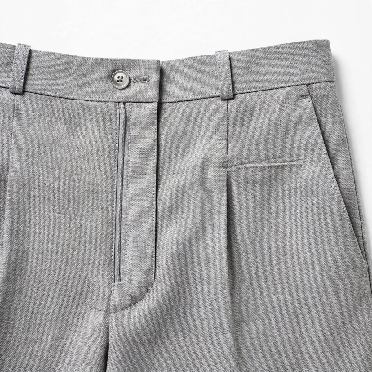 Flat Front Formal Trouser – Cotton Blend Regular Fit Mid Rise bb For Men