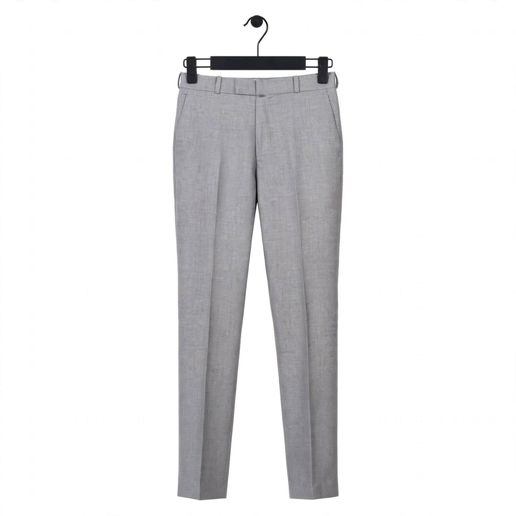 Flat Front Formal Trouser – Cotton Blend Regular Fit Mid Rise bb For Men