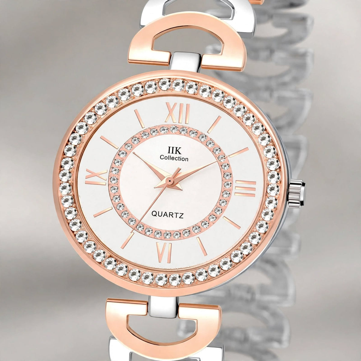 IIK-3095W Wo Analog Watch | & Round Dial For Women