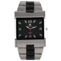 IIK-027M Designer Analog Wrist Watch | Rectangular Metal Dial For Men