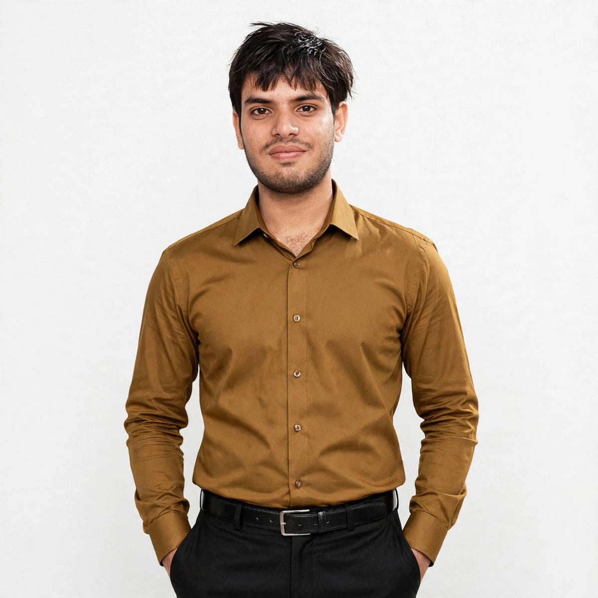 Premium Cotton Shirt – Regular Fit Full Sleeve Casual & Formal Wear For Men