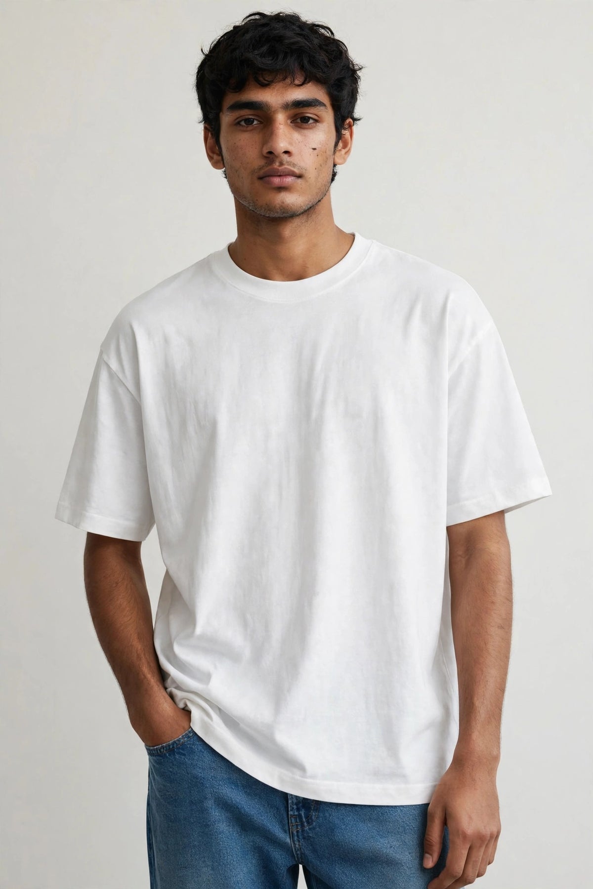 Plain Oversized T-Shirt For Men