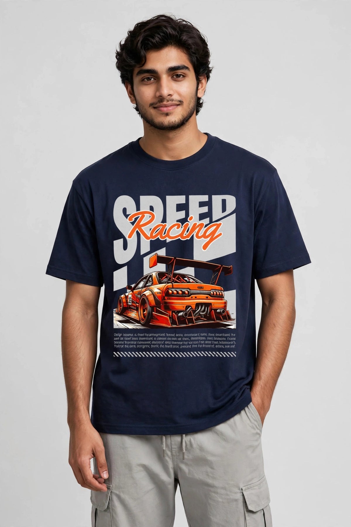 Printed Oversized T-Shirt For Men