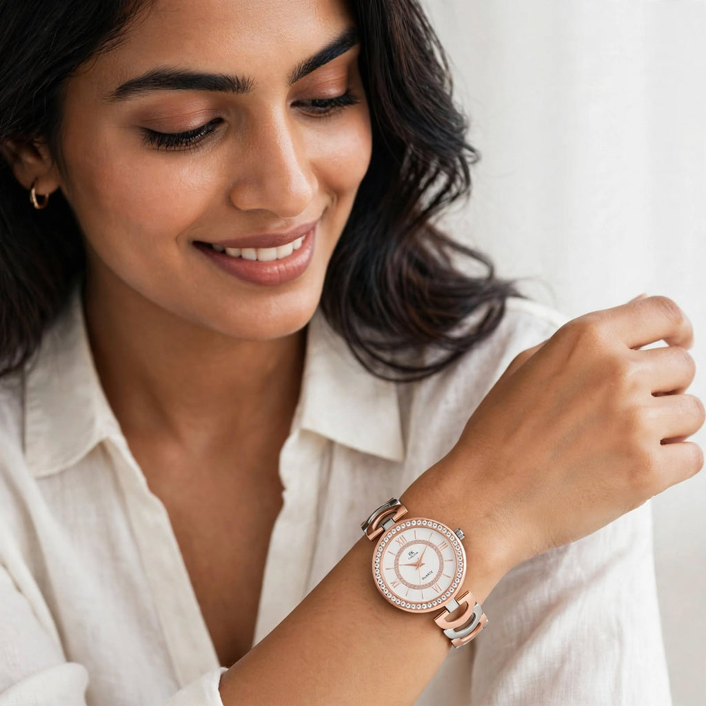 IIK-3095W Wo Analog Watch | & Round Dial For Women